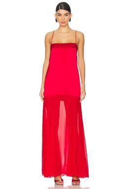 Moraya Dropped Waist Maxi Dress