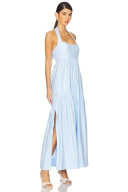 Maiori Halter Neck Maxi Dress