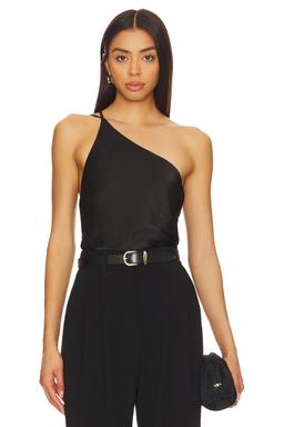 Mia One Shoulder Cowl Back Top