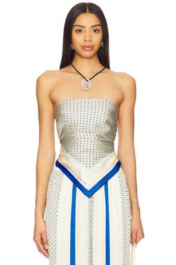 Tyler Silk Scarf Top