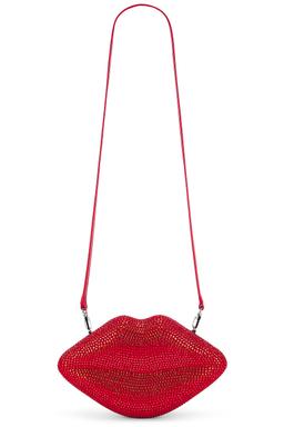 Crystal Lip Clutch