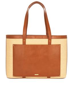 x REVOLVE The Udine Raffia Tote
