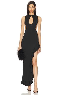 Frany Backless Maxi Dress