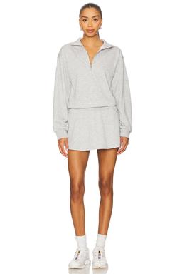 Jenice Quarter Zip Dress