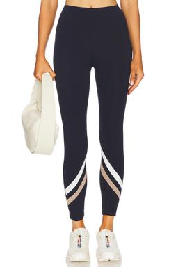 Chevron Air Weight High Waist 7/8 Legging