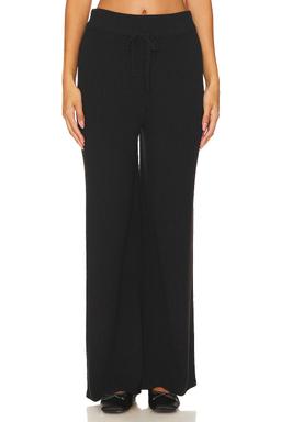 Wide Leg Chenille Pant
