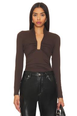 Square Wire Gathered Top