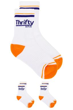 Thrifty Bitch 2 Pack Crew Socks