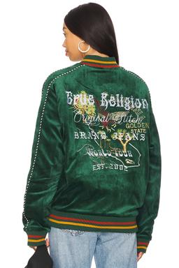 Western Velvet Bomber Jacket
