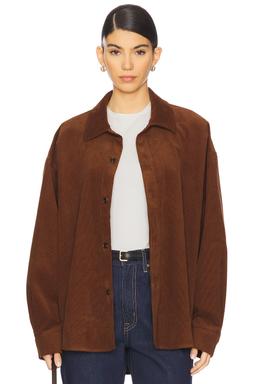 Oversized Corduroy Shirt