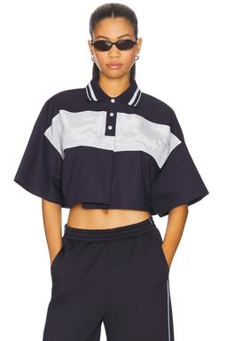 Cropped Polo Top