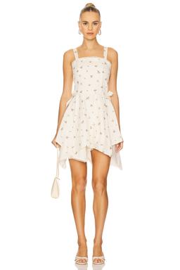 Handkerchief Mini Dress