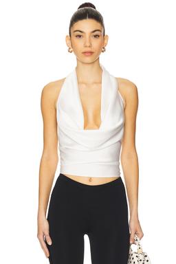 Halter Cowl Neck Top