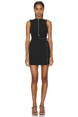Lucie Zipper Mini Dress