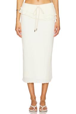 Milky Knit Long Skirt