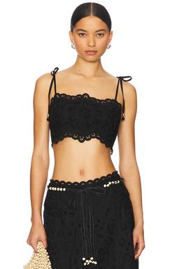 Rhiannon Embroidered Bodice Top