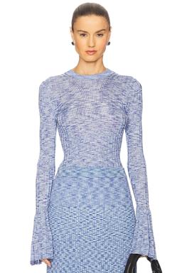 Mouline Long Sleeve Top