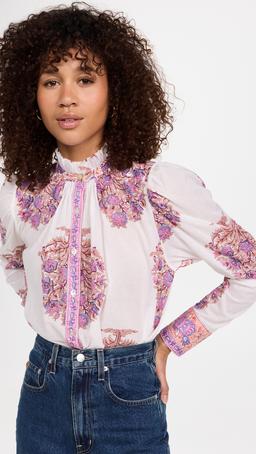 Annabel Fig Flower Shirt