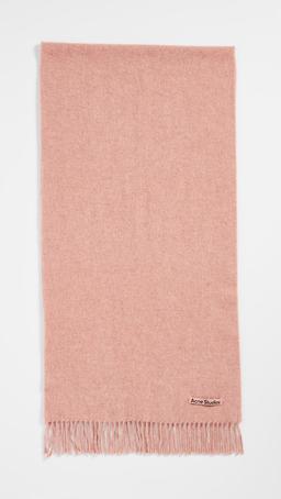 Oversized Fringe Wool Scarf