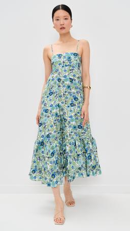 Pam Tiered Midi Dress