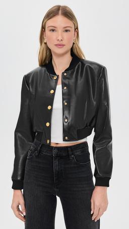 Barton Vegan Leather Bomber