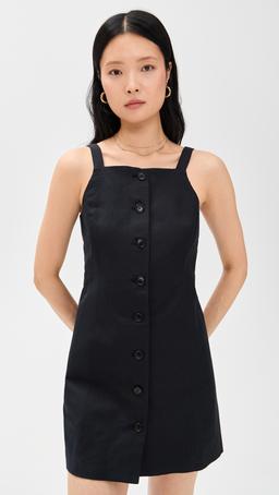 Alexis Dress In Linen Cotton