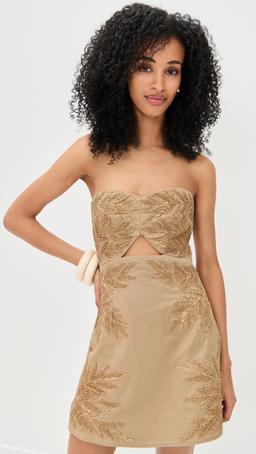 Meah Raffia Mini Dress