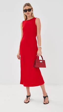 Cowl Back Sheath Dress