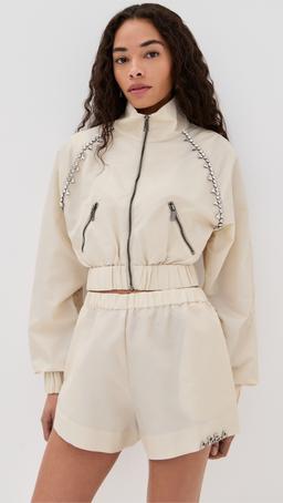 Crystal Trim Track Jacket