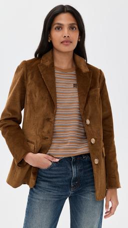 Corduroy Boyfriend Blazer