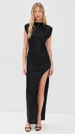 Biella Silk Maxi Dress