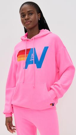 Relaxed Logo Pullover Hoodie