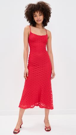 Adoni Mesh Midi Dress