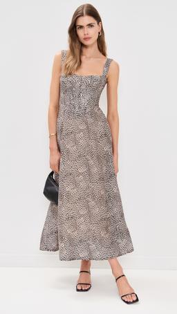 Lilah Corset Midi Dress