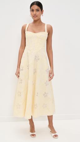 Lilah Corset Midi Dress