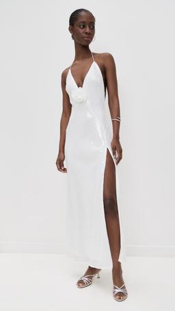 Aradia Sequin Halter Dress