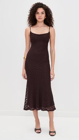 Adoni Mesh Midi Dress