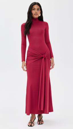 Alix Maxi Tie Front Dress