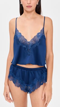 Isabella Luxury Satin Cami and Shorts Set