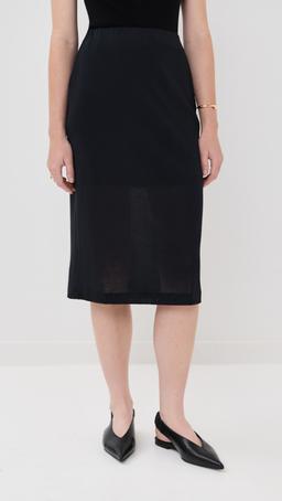 Moon Sheer Cotton Crepe Skirt