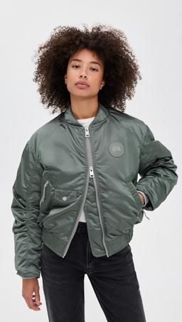 Jade Bomber Jacket