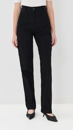 Embroidered Denim Bliss Trousers