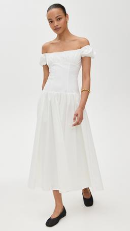 Augusta Drop Waist Maxi Dress