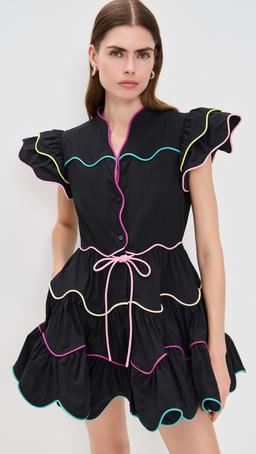 Baba Cay Black Short Dress