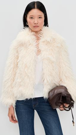 Geraldine Faux Fur Coat