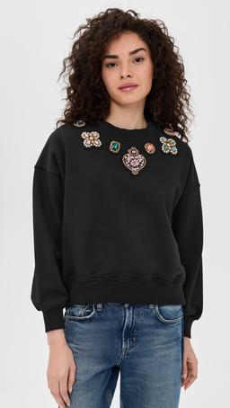 Baroque Patches Brandy Pullover