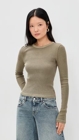 Pilar Waffle Crewneck