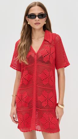 Ileanna Crochet Mini Dress