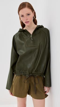 Workwear Leather Pullover