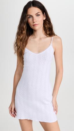 The Cami Slip Dress: Pointelle